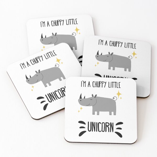 Item preview, I'm a chubby little unicorn designed and sold by BYNDART.