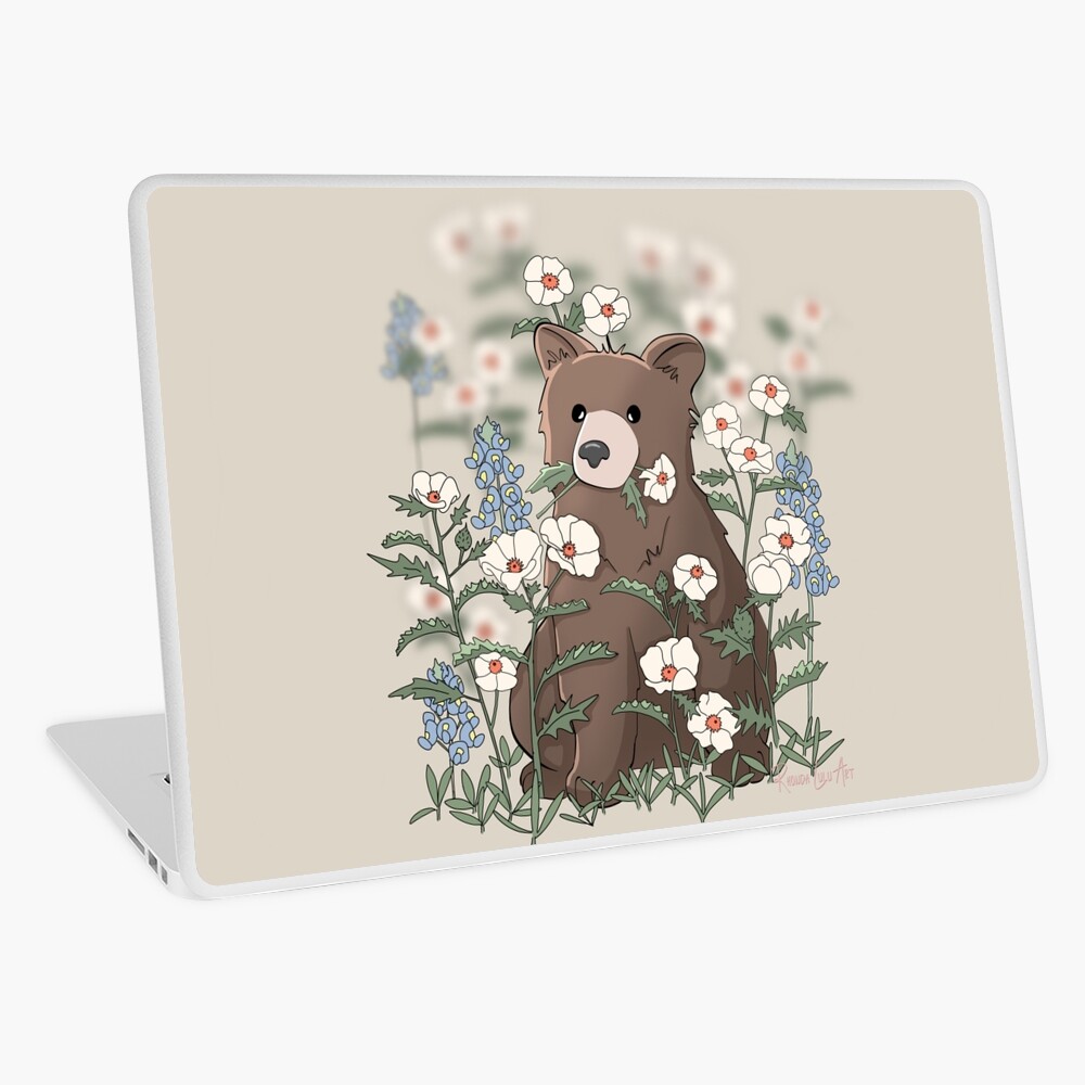 Item preview, Laptop Skin designed and sold by RhondaLuluArt.