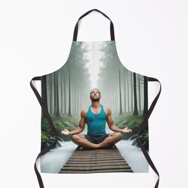 Item preview, Yoga sereno en un bosque generado por IA: una obra de arte NFT designed and sold by LoFaroShop.