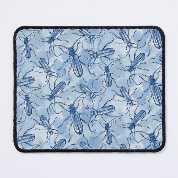 Item preview, blue longhorn beetles designed and sold by kobyakov.