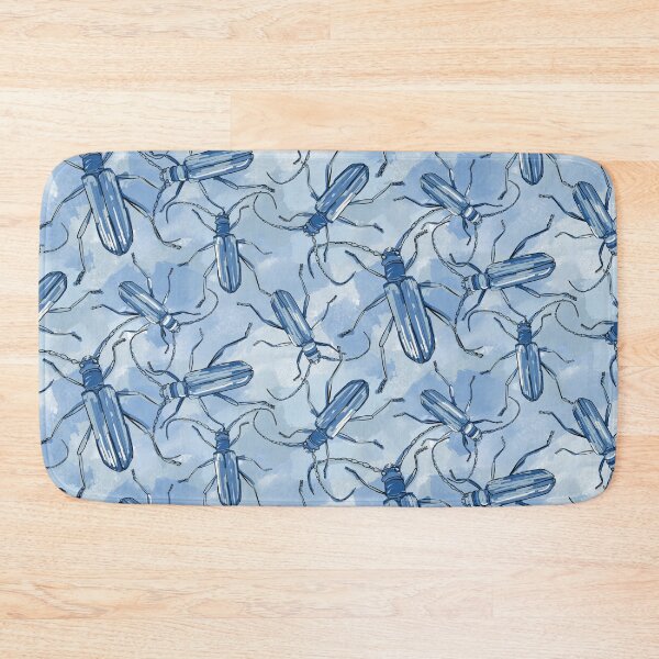 Item preview, blue longhorn beetles designed and sold by kobyakov.