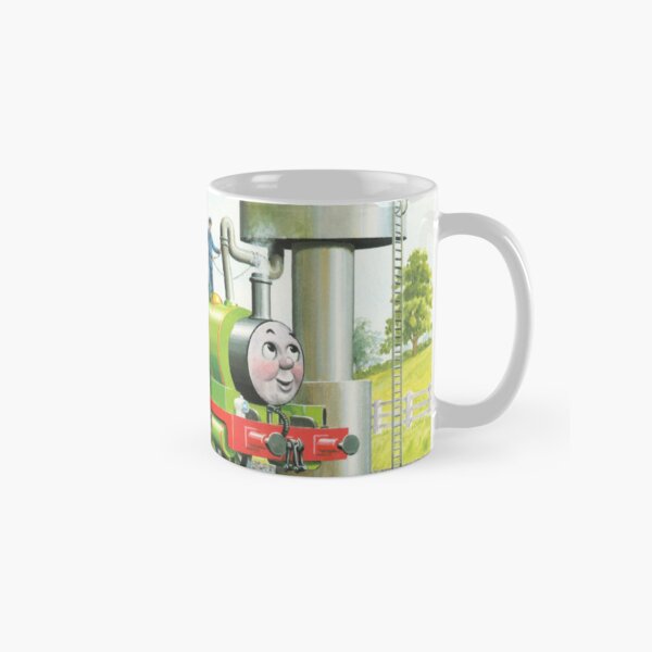 Item preview, Thomas the Tank Engine Vintage Illustration: Thirsty work for Percy designed and sold by sleepyhenry.