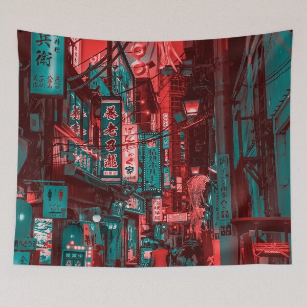 Item preview, Anime Japan Street designed and sold by Neondreamscapes.