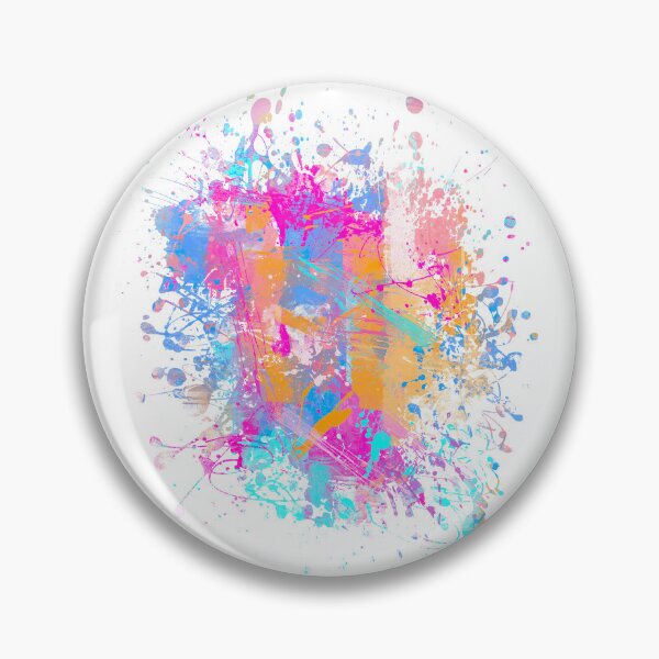 Item preview, Abstract Vibrant Multicolor Brush Strokes and Splatters 5 designed and sold by Cato99.