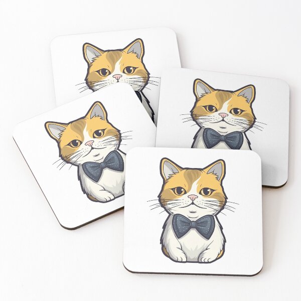 Item preview, Cat with a Bowtie designed and sold by ArtbyAiGallery.