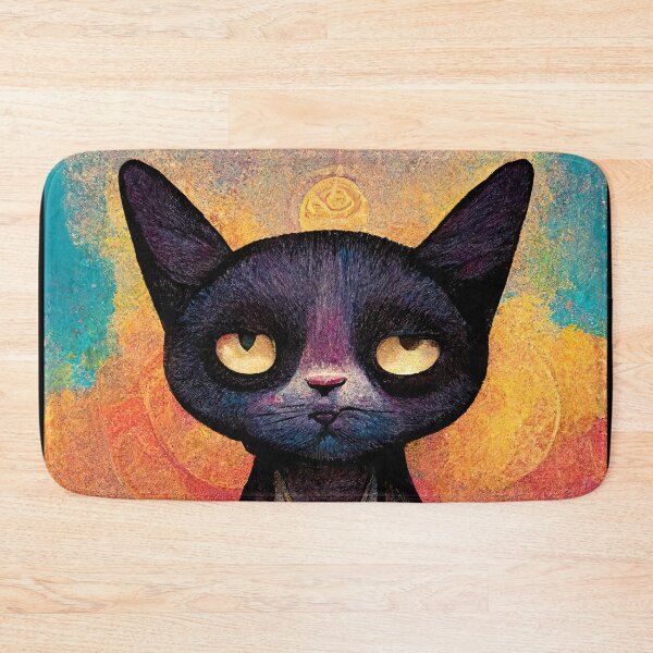 Item preview, Onyx, the black king cat designed and sold by Pixelboys.