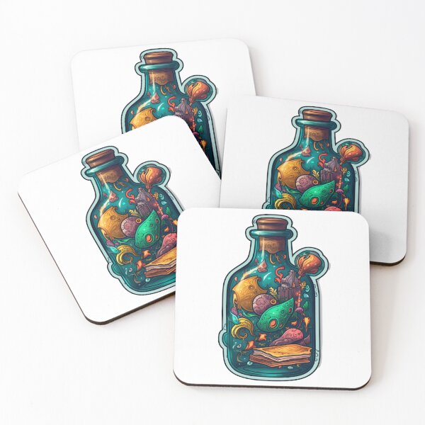 Item preview, Enchanting Spells with Magic Book and Potion Bottle designed and sold by Juuskus.