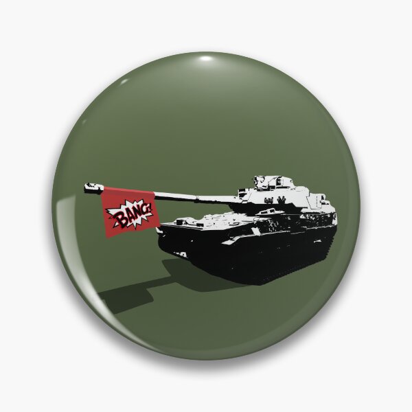 Item preview, Army Tank with bang flag designed and sold by boec gear.