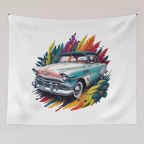 Item preview, Exotic coloured Chevrolet car 50s designed and sold by Decoches.