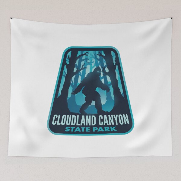 Item preview, Cloudland Canyon State Park GA Bigfoot designed and sold by HalpinDesign.