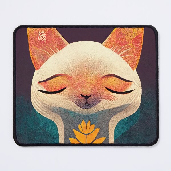 Item preview, Saphira, the relaxed white cat designed and sold by Pixelboys.