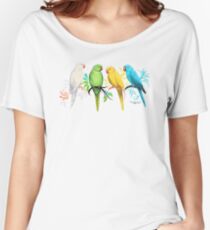 Indian Ringneck Parrots Women's Relaxed Fit T-Shirt