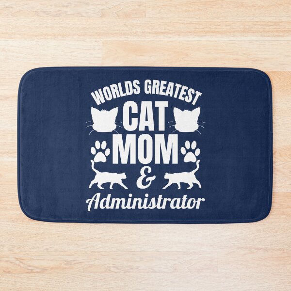 Item preview, Worlds Greatest Cat Mom And Administrator | Featuring An Alternative Design On Selected Products designed and sold by McThingummy.
