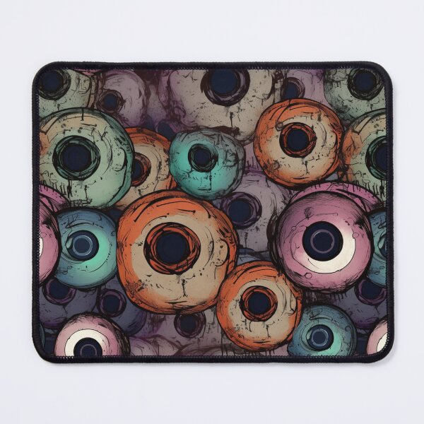 Item preview, Rainbow Grunge Eyeballs without white space designed and sold by PendyDesigns.