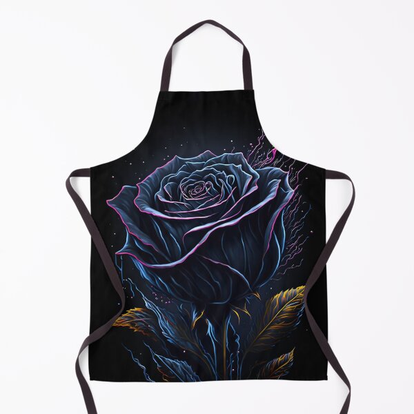 Item preview, Splash Art of Beautiful Black Rose designed and sold by allovervintage.