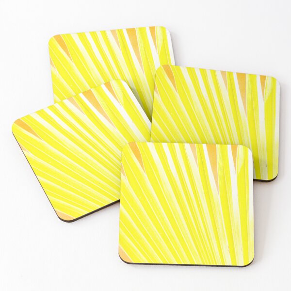 Item preview, Fan Palm Nature Lovers Yellow Vertical designed and sold by eddiebarronshop.