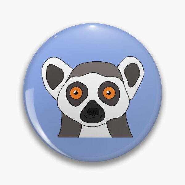 Item preview, Cute Cartoon Lemur designed and sold by Scat the cat.
