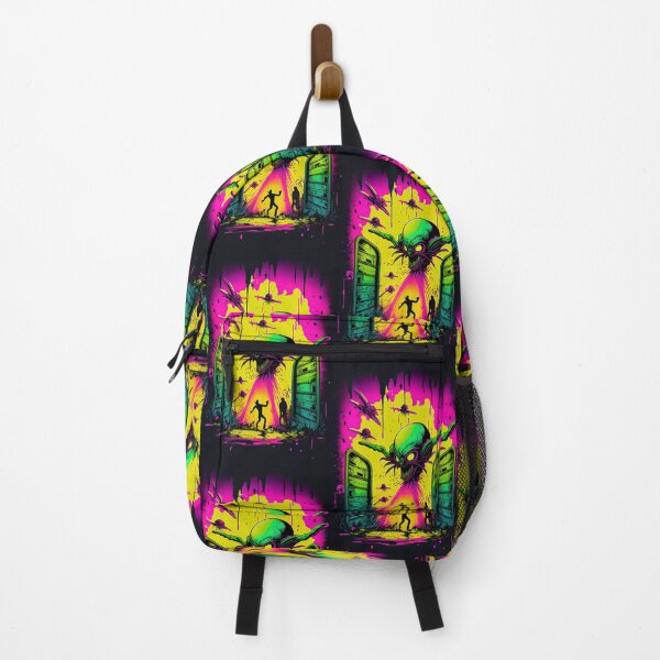 Item preview, Alien Invasion in Pastel Colors: A Satire of Cosmic War designed and sold by Piotrek0001.