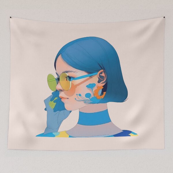 Item preview, Fashionable Japanese Girl designed and sold by aiko-art.