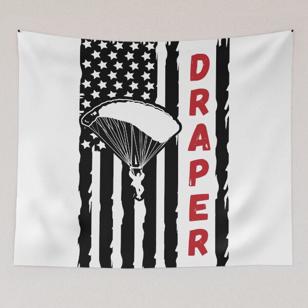 Item preview, Draper, The Point, Utah, USA - Vintage Paragliding Skydiving Parachuting Parasailing Logo designed and sold by Vintage-TM.