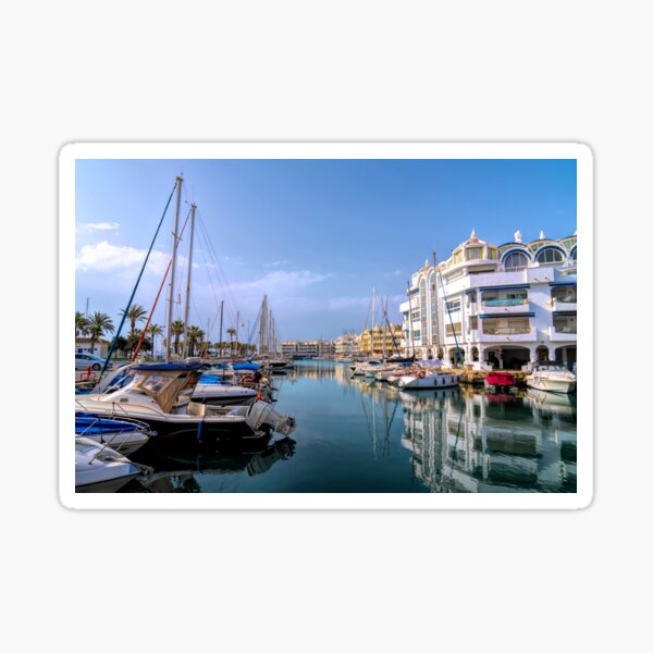 Item preview, Benalmadena Marina Spain Costa del Sol with Boats and Yachts designed and sold by acceleratorhams.