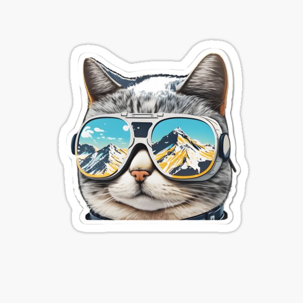 Item preview, Cat Ski Goggles  designed and sold by Yayazz.