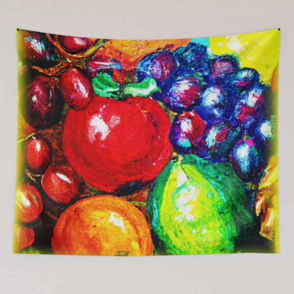 Item preview, Grapes, Lime, Orange , Apple Fruits. Buy Now designed and sold by Health And Fitness Posts e-Store.