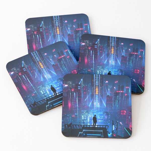 Item preview, Cyberpunk Night City designed and sold by StellaTrove.