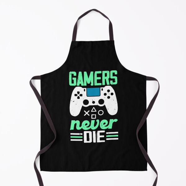 Item preview, Gamers Never Die designed and sold by EaglePrimeDsign.