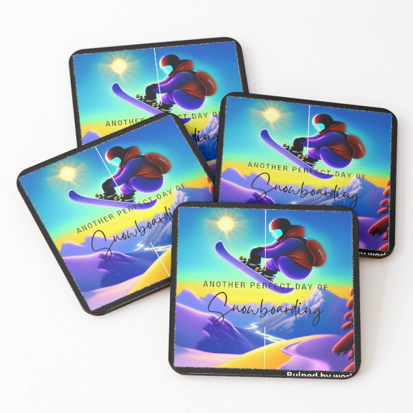 Item preview, Another Perfect Day of Snowboarding - Powder Jump designed and sold by tidalstock.