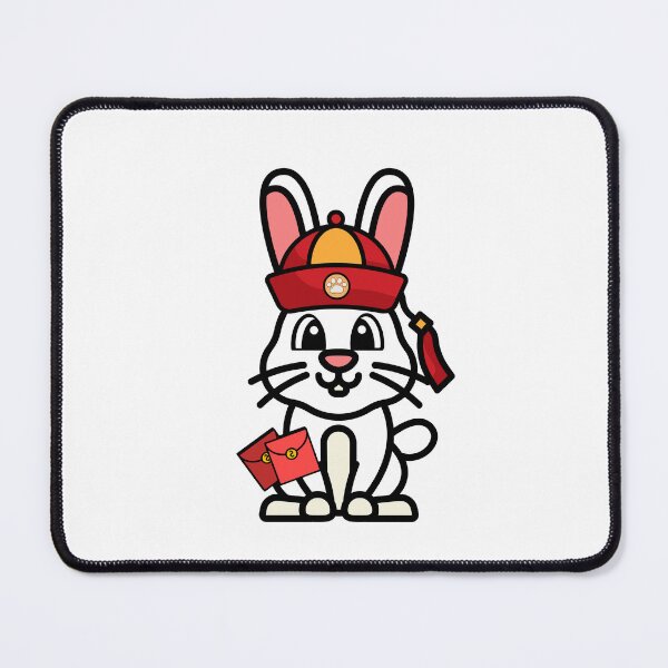 Item preview, Lunar New Year Bunny with Red Packets and Hat designed and sold by Pet Station.