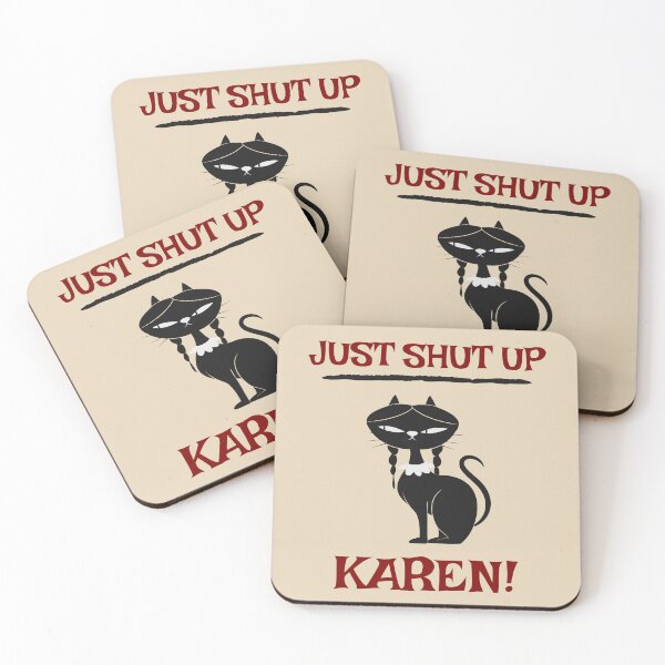 Item preview, Funny cat Karen quote custom tshirt design designed and sold by EmpiredesignCA.
