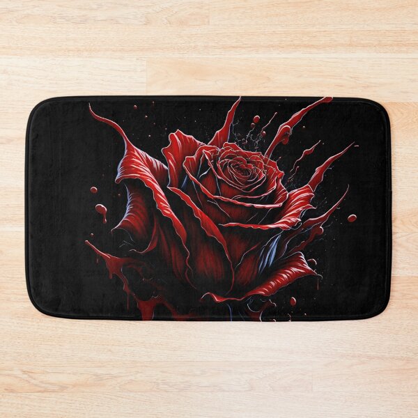 Item preview, Splash Art of Beautiful Red Rose designed and sold by allovervintage.