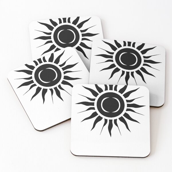 Item preview, Heliocentric No. 18 Black Sunburst designed and sold by Symbologee.