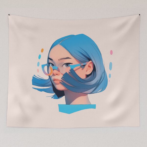 Item preview, Fashionable Japanese Girl designed and sold by aiko-art.