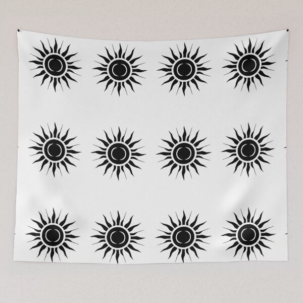 Item preview, Heliocentric No. 18 Black Sunburst designed and sold by Symbologee.