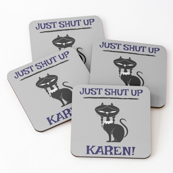 Item preview, Funny cat Karen quote custom tshirt design designed and sold by EmpiredesignCA.