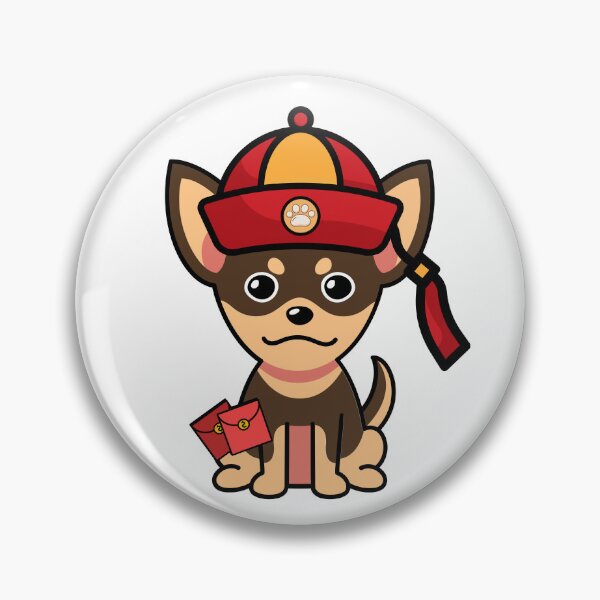 Item preview, Lunar New Year Small Dog with Red Packets and Hat designed and sold by Pet Station.