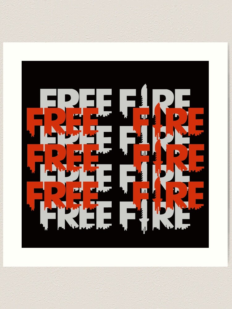 free fire Poster for Sale by BadrArts