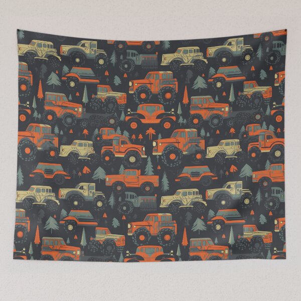 Item preview, Monster trucks designed and sold by CactusPan.