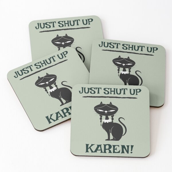 Item preview, Funny cat Karen quote custom tshirt design designed and sold by EmpiredesignCA.