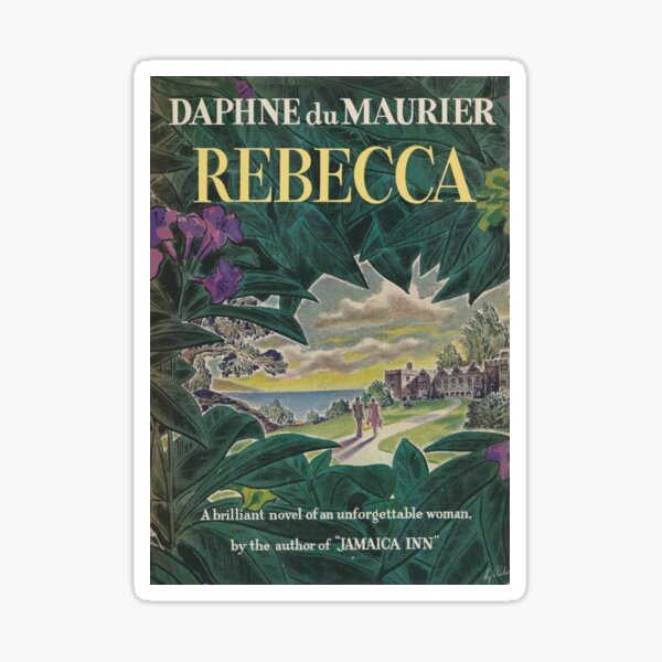 Aperçu de l'œuvre Rebecca de Daphné du Maurier créée et vendue par booksnbobs.
