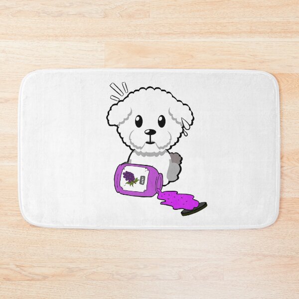 Item preview, Cute Furry Dog Spilled Grape Jam designed and sold by Pet Station.