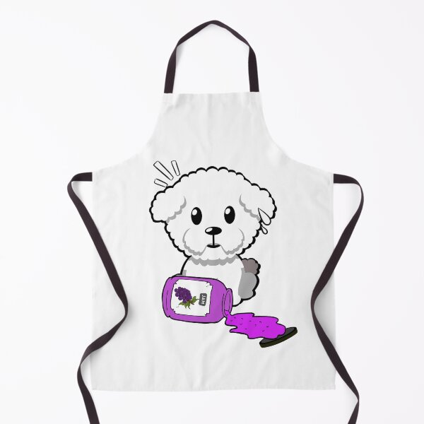 Item preview, Cute Furry Dog Spilled Grape Jam designed and sold by Pet Station.