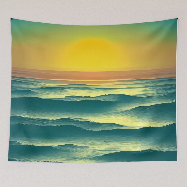 Item preview, Sunrise Horizon Waves designed and sold by Austin H. Kapfumvuti.