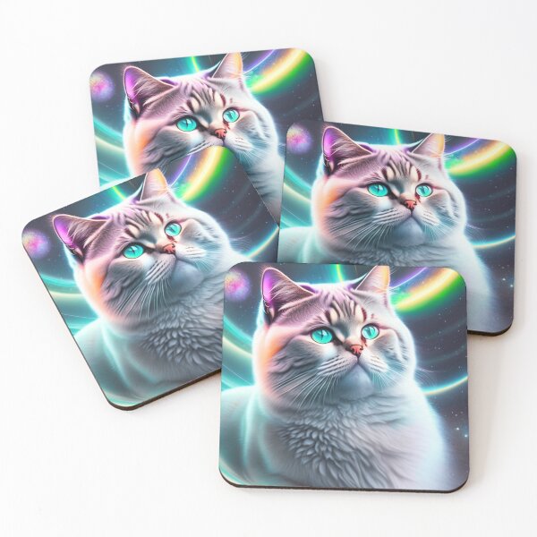 Item preview, Galactic Glow British Shorthair designed and sold by Nocturne  Paws.