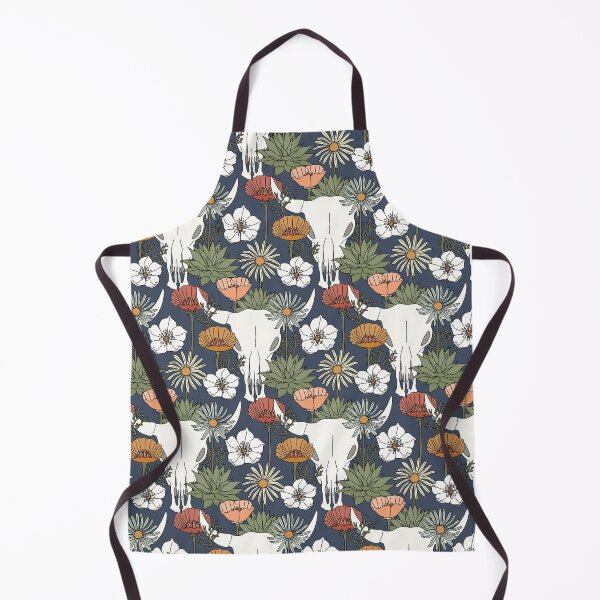 Item preview, desert bloom southwest motif - navy designed and sold by littlearrow.