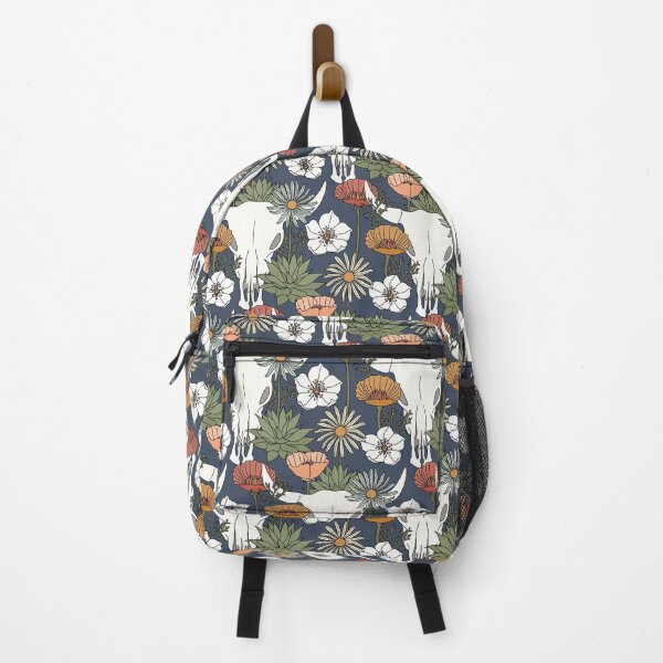 Item preview, desert bloom southwest motif - navy designed and sold by littlearrow.