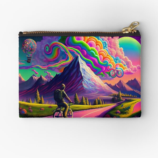 Item preview, Hofmann's LSD Swiss Mountain Psychedelic Bicycle Ride designed and sold by ga-arts.