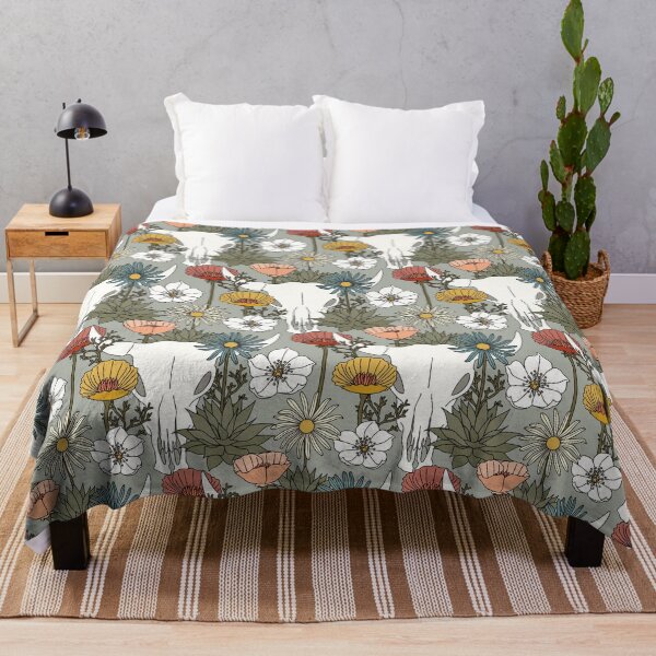 Item preview, desert bloom southwest motif - sage designed and sold by littlearrow.